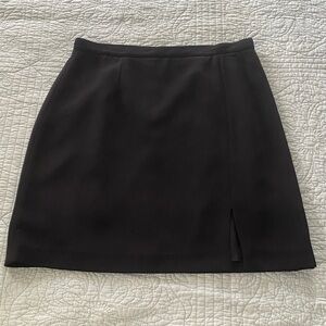 Vintage Black Mini Skirt
